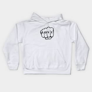 Love Fist Kids Hoodie